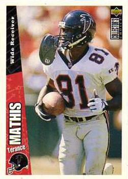 Terance Mathis Atlanta Falcons 1996 Upper Deck Collector's Choice NFL #229